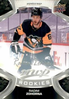 Radim Zohorna Pittsburgh Penguins Upper Deck MVP 2021/22 Silver Script #237