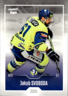Jakub Svoboda Prerov Chance liga 2022/23 GOAL Cards #99