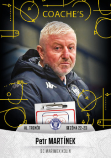 Petr Martinek Kolin Chance liga 2022/23 GOAL Cards Coach