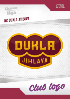 HC Dukla Jihlava Jihlava Chance liga 2022/23 GOAL Cards Club logo #1