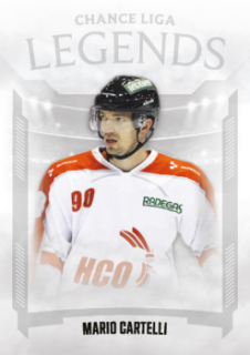 Mario Cartelli Olomouc Chance liga 2022/23 GOAL Cards Legends #4