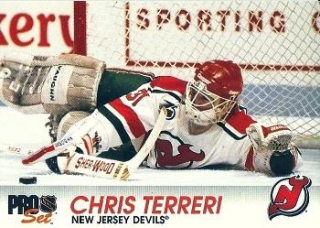 Chris Terreri New Jersey Devils Pro Set 1992/93  #97