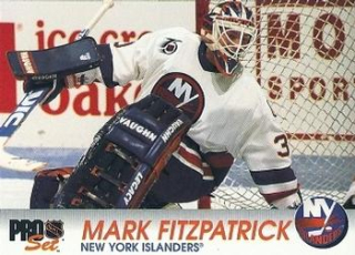 Mark Fitzpatrick New York Islanders Pro Set 1992/93  #107
