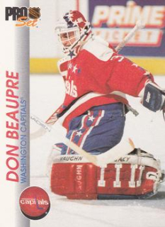 Don Beaupre Washington Capitals Pro Set 1992/93  #206