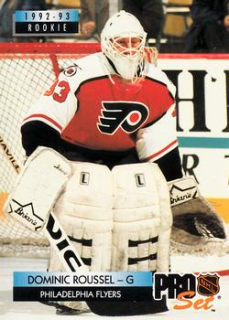 Dominic Roussel Philadelphia Flyers Pro Set 1992/93  #235