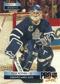 Felix Potvin Toronto Maple Leafs Pro Set 1992/93  #242