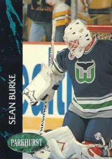 Sean Burke Hartford Whalers Pro Set 1992/93 Parkhurst Previews #PV2