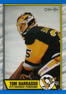 Tom Barrasso Pittsburgh Penguins O-Pee-Chee 1989/90  #36
