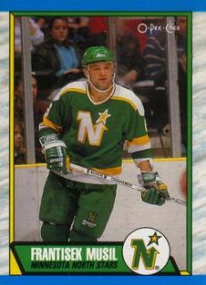 Frantisek Musil Minnesota North Stars O-Pee-Chee 1989/90  #217