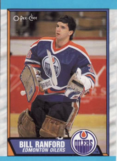 Bill Ranford Edmonton Oilers O-Pee-Chee 1989/90  #233