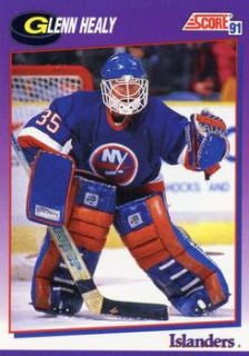 Glenn Healy New York Islanders Score 1991/92 American  #68