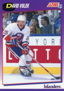 David Volek New York Islanders Score 1991/92 American  #88