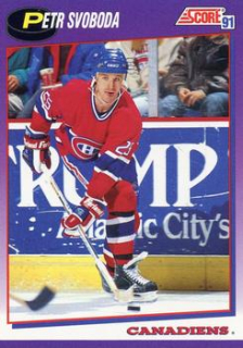 Petr Svoboda Montreal Canadiens Score 1991/92 American  #95