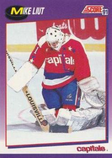 Mike Liut Washington Capitals Score 1991/92 American  #99