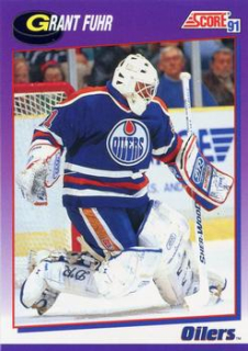 Grant Fuhr Edmonton Oilers Score 1991/92 American  #114