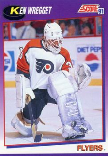 Ken Wregget Philadelphia Flyers Score 1991/92 American  #141