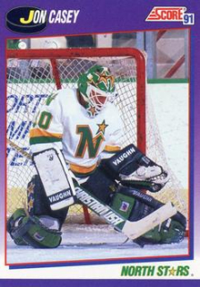 Jon Casey Minnesota North Stars Score 1991/92 American  #191