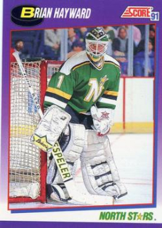 Brian Hayward Minnesota North Stars Score 1991/92 American  #211