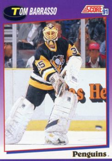 Tom Barrasso Pittsburgh Penguins Score 1991/92 American  #225