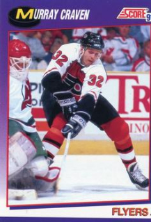 Murray Craven Philadelphia Flyers Score 1991/92 American  #262
