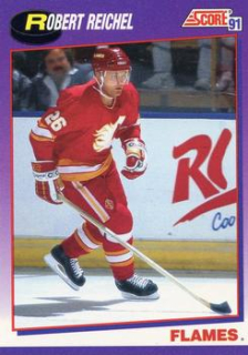 Robert Reichel Calgary Flames Score 1991/92 American  #263