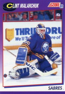 Clint Malarchuk Buffalo Sabres Score 1991/92 American  #438