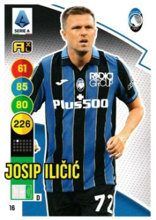 Josip Ilicic Atalanta BC 2021/22 Panini Calciatori Adrenalyn XL #16