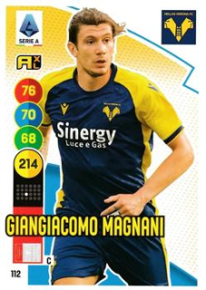 Giangiacomo Magnani Hellas Verona 2021/22 Panini Calciatori Adrenalyn XL #112