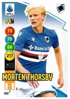 Morten Thorsby Sampdoria 2021/22 Panini Calciatori Adrenalyn XL #262