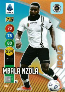 Mbala Nzola Spezia 2021/22 Panini Calciatori Adrenalyn XL Idolo #382