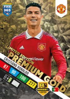 Cristiano Ronaldo Manchester United 2023 FIFA 365 Limited Edition / Premium Gold #LEG-CR