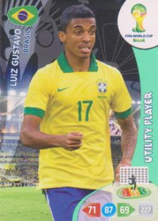 Luiz Gustavo Brazil Panini 2014 World Cup Utility Player #53