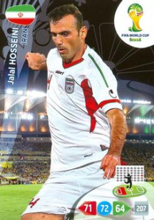 Jalal Hosseini Iran Panini 2014 World Cup #203