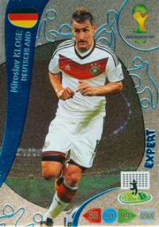 Miroslav Klose Germany Panini 2014 World Cup Expert #380