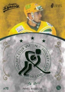 Pavel Augusta Vsetin 2021 Legendary Cards League Dynasty #25