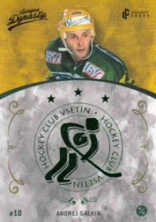 Andrej Galkin Vsetin 2021 Legendary Cards League Dynasty #37