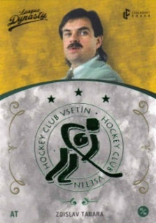 Zdislav Tabara Vsetin 2021 Legendary Cards League Dynasty #54