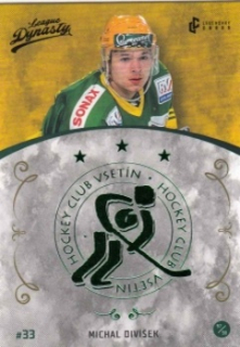 Michal Divisek Vsetin 2021 Legendary Cards League Dynasty #105