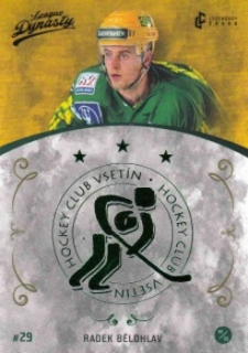 Radek Belohlav Vsetin 2021 Legendary Cards League Dynasty #129