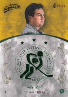Zdislav Tabara Vsetin 2021 Legendary Cards League Dynasty #134