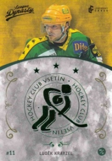 Ludek Krayzel Vsetin 2021 Legendary Cards League Dynasty #156