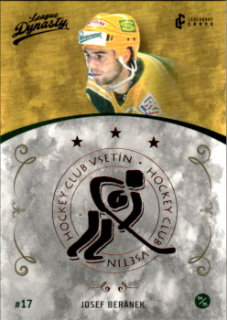 Josef Beranek Vsetin 2021 Legendary Cards League Dynasty Cooper /77 #5