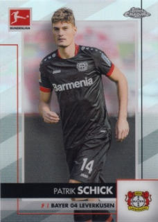 Patrik Schick Bayer 04 Leverkusen 2020/21 Topps Chrome Bundesliga #63