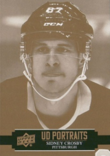 Sidney Crosby Pittsburgh Penguins Upper Deck 2021/22 Series 1 UD Portraits #P-19