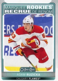 Adam Ruzicka Calgary Flames O-Pee-Chee 2021/22 Marquee Rookies #650