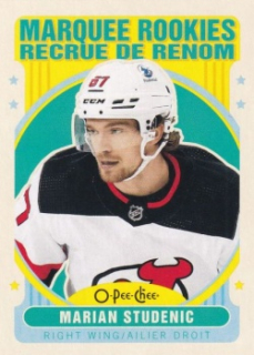 Marian Studenic New Jersey Devils O-Pee-Chee 2021/22 Retro Marquee Rookies #634