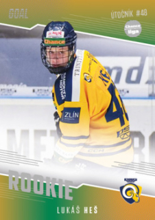 Lukas Hes Zlin Chance liga 2022/23 2. serie GOAL Cards Rookie #18