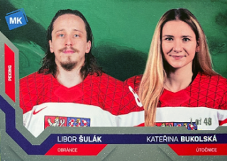 Libor Sulak a Katerina Bukolska Reprezentace Moje Karticky Narodni Tym 2021/22 MK Universe level 2 /46 #86