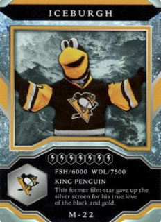 Iceburgh Pittsburgh Penguins Upper Deck MVP 2021/22 Mascots Gaming #M-22