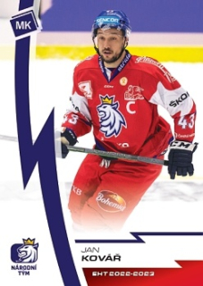 Jan Kovar Reprezentace Moje Karticky Narodni Tym 2022/23 MK #25